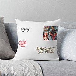 Rina Sawayama Sticker  Throw Pillow RB0211