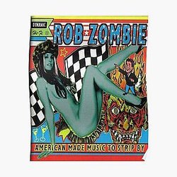 a6-rob zombie band top and musical Poster RB2709