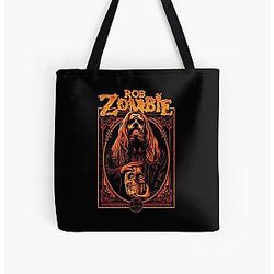 Best Rob Zombie All Over Print Tote Bag RB2709