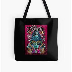 Best Rob Zombie All Over Print Tote Bag RB2709