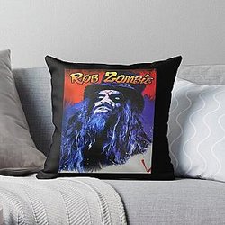 1 hot sale rob zombie  Throw Pillow RB2709