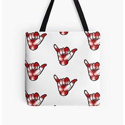 rutgers university hand All Over Print Tote Bag RB0211