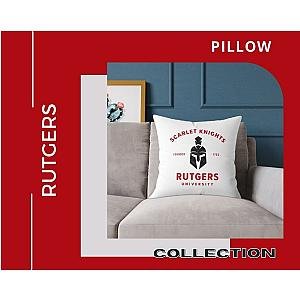 Rutgers Throw Pillow