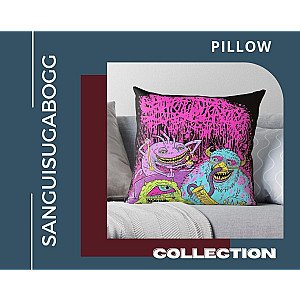 Sanguisugabogg Throw Pillow