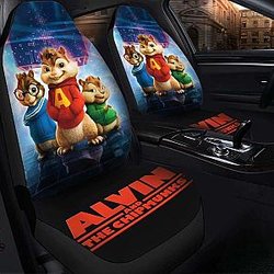 Alvin And The Chipmunk Seat Covers 101719 Universal Fit SC2712