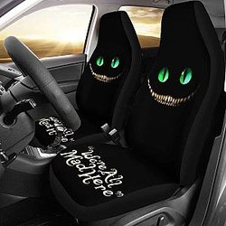 We're All Mad Here V3 - Car Seat Covers - (Set of 2) Universal Fit SC2712