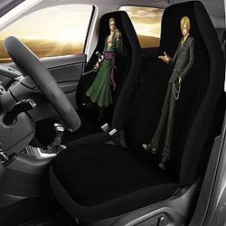 Zoro Sanji One Piece Car Seat Covers Universal Fit 051312 SC2712