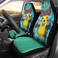 Pikachu Car Seat Covers Universal Fit 051312 SC2712