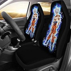 Goku Ultra Instinct Car Seat Covers Universal Fit 051312 SC2712