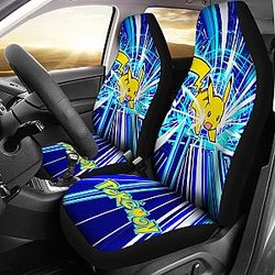 Pikachu Pokemon Car Seat Covers Anime Pokemon Car Accessorries Ci110303 SC2712