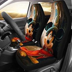 Mickey Mouse Cute Car Seat Covers Disney Cartoon Universal Fit 051012 SC2712