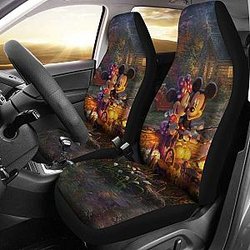 Mickey Love Minnie Car Seat Covers Disney Cartoon Universal Fit 051012 SC2712