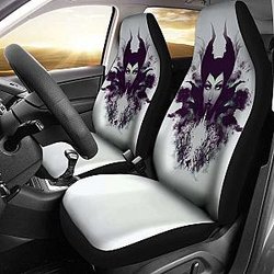 Disney Villains Maleficent Car Seat Covers Cartoon Fan Gift Universal Fit 051012 SC2712