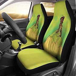 Tiana Car Seat Covers The Princess And The Frog Cartoon Universal Fit 051012 SC2712