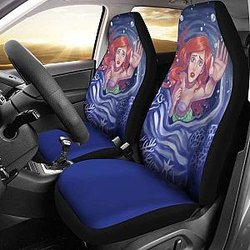 Princess Ariel Disney Cartoon Fan Gift Car Seat Covers Universal Fit 051012 SC2712