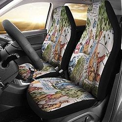 Winnie The Pooh Car Seat Covers Disney Cartoon Fan Gift Universal Fit 051012 SC2712