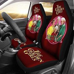 The Golden Girls Car Seat Covers Circle Friend Tv Show Fan Gift Universal Fit 051012 SC2712