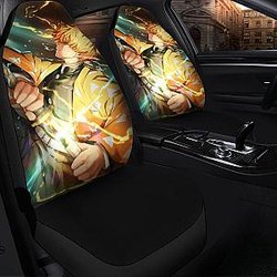 Agatsuma.Zenitsu Demon Slayer Kimetsu No Yaiba Best Anime 2020 Seat Covers Amazing Best Gift Ideas 2020 Universal Fit 090505 SC2712