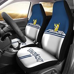 Pikachu Red Seat Covers Pokemon Anime Car Seat Covers Ci102801 SC2712