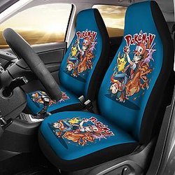 Pikachu Pokemon Seat Covers Pokemon Anime Car Seat Covers Ci102802 SC2712