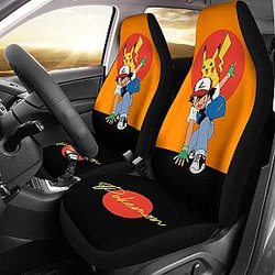 Pikachu Pokemon Seat Covers Pokemon Anime Car Seat Covers Ci102803 SC2712