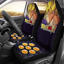 Goku Super Saiyan 2 Dragon Ball Anime Car Seat Covers Universal Fit 051012 SC2712