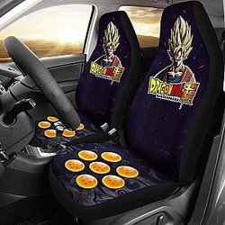 Goku Super Saiyan 1 Dragon Ball Anime Car Seat Covers Universal Fit 051012 SC2712