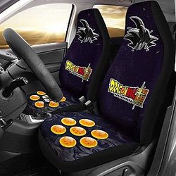 Goku Super Saiyan Dragon Ball Anime Car Seat Covers 2 Universal Fit 051012 SC2712