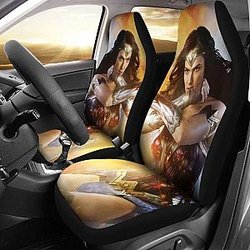 Wonder Woman Movie Car Seat Covers Universal Fit 051012 SC2712