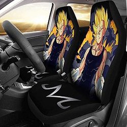 Majin Vegeta Car Seat Covers Universal Fit 051012 SC2712