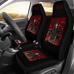 Itachi Akatsuki Red Seat Covers Naruto Anime Car Seat Covers Ci102204 SC2712