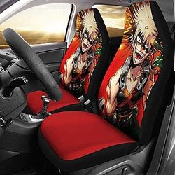 Katsuki Bakugou My Hero Academia Car Seat Covers Universal Fit 051012 SC2712