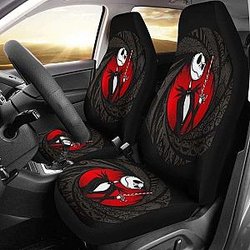 Jack Skellington Car Seat Covers 6 Universal Fit 051012 SC2712