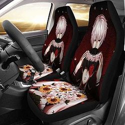 Ken Kaneki Car Seat Covers 3 Universal Fit 051012 SC2712