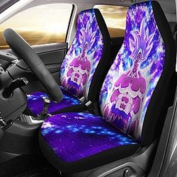 Goku Mastered Ultra Instinct 2019 Car Seat Covers 1 Universal Fit 051012 SC2712