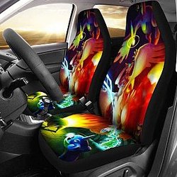 Pokemon War Car Seat Covers Universal Fit 051012 SC2712