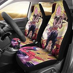 Super Saiyan Rose Super Saiyan 4 Car Seat Covers Universal Fit 051012 SC2712