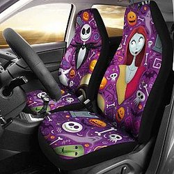 Jack Skellington Sally 2019 Car Seat Covers Universal Fit 051012 SC2712