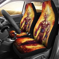 Goku Super Saiyan Car Seat Covers Universal Fit 051012 SC2712