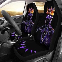 Black Panther King Car Seat Covers Universal Fit 051012 SC2712