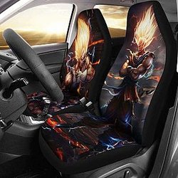 Goku Vegeta Super Saiyan Car Seat Covers Universal Fit 051012 SC2712