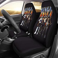 Rock Band Art Kiss Band Car Seat Covers Amazing Gift H050320 Universal Fit 072323 SC2712