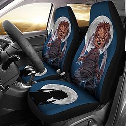 Chucky Moon Horror Movie Iron Car Seat Covers Chucky Horror Film Car Accesories Ci091121Chucky Horror Movie Car Seat Covers Chucky Horror Film Car Accesories Ci091121 SC2712