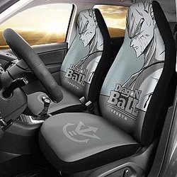 Vegeta Supper Saiyan Face Dragon Ball Z Red Car Seat Covers Anime Car Accessories Ci0821 SC2712