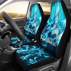 Vegeta Legend Supper Saiyan Face Dragon Ball Z Red Car Seat Covers Anime Car Accessories Ci0821 SC2712