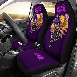 Vegeta Black And White Dragon Ball Anime Car Seat Covers Ci0816 SC2712