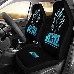 Vegeta Blue Smile Dragon Ball Anime Red Car Seat Covers Unique Design Ci0813 SC2712