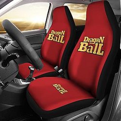 Dragon Ball Text Anime Car Seat Covers Anime Car Accessories Ci082 SC2712