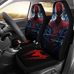 Amazing Spiderman Car Seat Covers For Fan Universal Fit 225721 SC2712