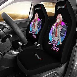 Zero Two Winter Anime Car Seat Covers Ci0724 SC2712